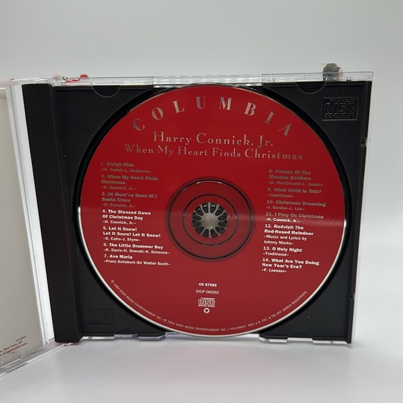 Vintage 1993 Harry connick jr When my heart finds Christmas CD - Picture 4 of 6